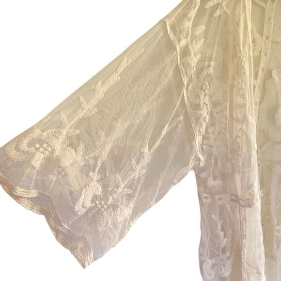 Lauren Conrad, full length, lace, floral cardigan, fairy princess one-size-fits- - Picture 2 of 6